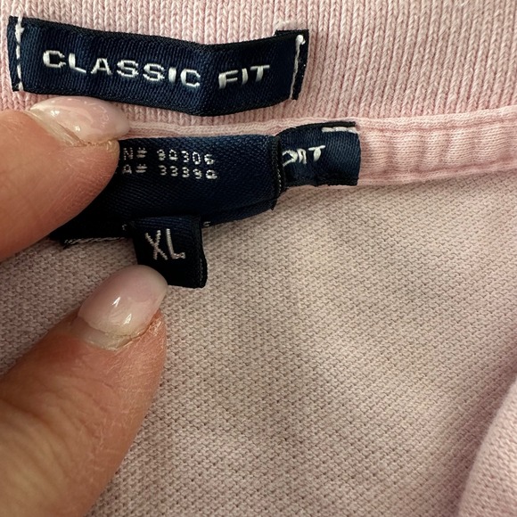 90s Ralph Lauren Sport Classic Fit Sleeveless Polo Top Tenniscore Golf Pink XL - Picture 3 of 10